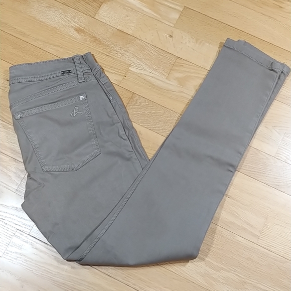 DL 1961 Emma Power legging jeans khaki NWT size 27 - Picture 3 of 9